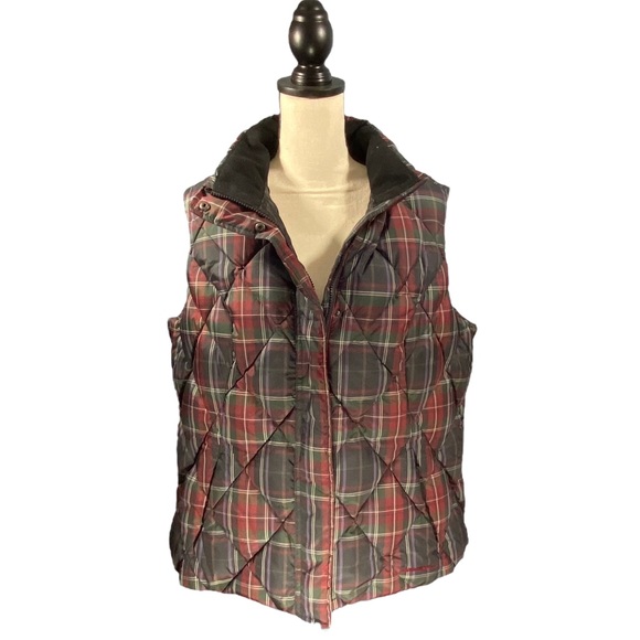 Eddie Bauer Jackets & Blazers - 🔺SOLD🔺Eddie Bauer Down Vest Puffer Plaid Size XXL